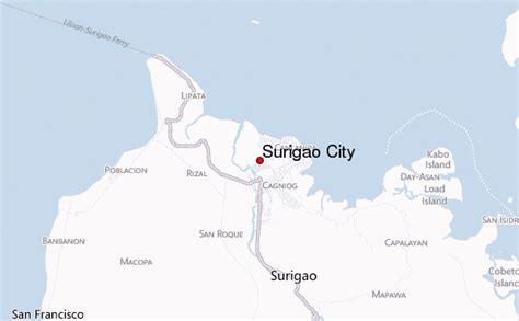 Surigao City Weather Forecast.